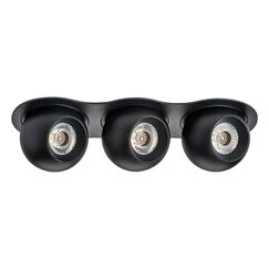 i637727272 Светильник INTERO LED 9W*3 850LM*3 24G ЧЕРНЫЙ 3000K (217637+217072+217072+217072)
