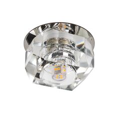 004060 Светильник ROMB CR G9 ХРОМ/ПРОЗРАЧНЫЙ