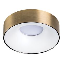 L01002021 Светильник LEVIGO MR16/HP16 БЕЛЫЙ МАТОВЫЙ/БРОНЗА (010020+510021)