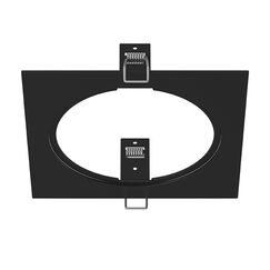 217817 Рамка INTERO 111 QUADRO ЧЕРНЫЙ