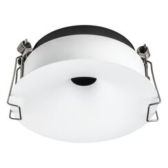 074206-11 Рамка д/светильников вогнутая 0742х6 (D85) SPIRA БЕЛЫЙ