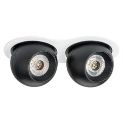 i6267272 Светильник INTERO LED 9W*2 850LM*2 24G БЕЛЫЙ/ЧЕРНЫЙ 3000K (217626+217072+217072)