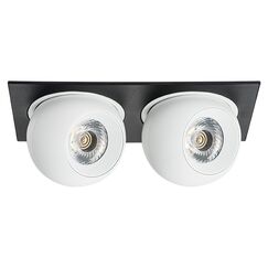 i5276464 Светильник INTERO LED 9W*2 850LM*2 24G ЧЕРНЫЙ/БЕЛЫЙ 4000K (217527+217064+217064)
