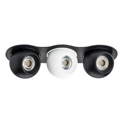 i637726272 Светильник INTERO LED 9W*3 850LM*3 24G ЧЕРНЫЙ/БЕЛЫЙ 3000K (217637+217072+217062+217072)