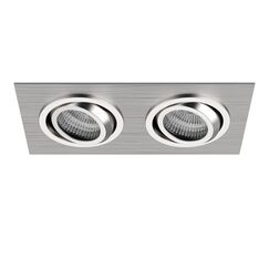 011602 Светильник SINGO X2 MR16/HP16 АЛЮМИНИЙ ХРОМ