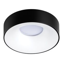 L01002027 Светильник LEVIGO MR16/HP16 БЕЛЫЙ/ЧЕРНЫЙ МАТОВЫЙ (010020+510027)