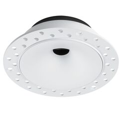 074206-01 Рамка скрытого монтажа вогнутая д/светильников 0742х6 (D85) SPIRA БЕЛЫЙ