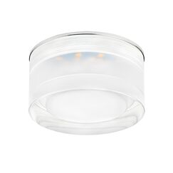 070234 Светильник ARTICO CYL LED 5W 400LM ХРОМ/ПРОЗРАЧНЫЙ/МАТОВЫЙ 4000K