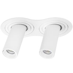 i626264 Светильник INTERO TUBO LED 10W*2 500LM*2 60G БЕЛЫЙ 4000K (217626+217264+217264)