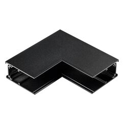 509137 Соединитель для накладного трека UNO вертикальный угловой внутрений ЧЕРНЫЙ