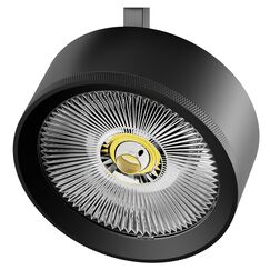 215737 Светильник ALTA PRO для трековой системы Quattro LED 35W 3230LM 36G ЧЕРНЫЙ 3000K DIM