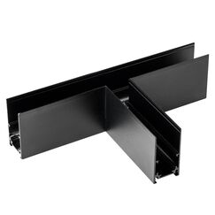 509177 Соединитель для накладного трека UNO Т-образный ЧЕРНЫЙ