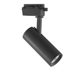 228237 Светильник для 1-фазного трека VOLTA LED 20W 1900LM 24G ЧЕРНЫЙ 3000K IP20