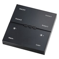 505537R Пульт Д/У (диммер) настенный LIGHTSTAR к 205ххх(TETA) ЧЕРНЫЙ для PRO