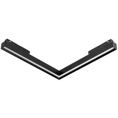 259447 Светильник 48V угловой д/трека UNO LED 24W 1600LM 90G ANTIGLARE ЧЕРНЫЙ МАТОВЫЙ 4000K