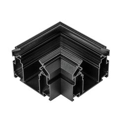 505407 Угловое соединение для трека под гарпун 505427/505437 TETA ЧЕРНЫЙ