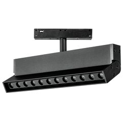 259047 Светильник 48V поворотный д/трека UNO LED 12W 800LM 24G ЧЕРНЫЙ МАТОВЫЙ 4000K
