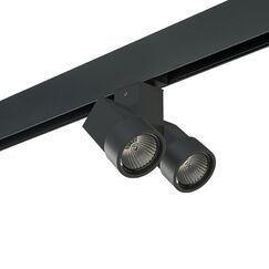 PRO051037 Светильник д/1-фазн трека ILLUMO HP16X2 ЧЕРНЫЙ (595027+051037)