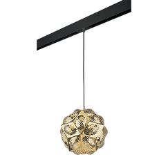 PRO724312 Светильник д/1-фазн трека FERMO 1х40W E27 ЗОЛОТО/ЧЕРНЫЙ (724312+595007)