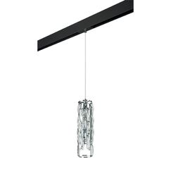 PRO722030 Светильник д/1-фазн трека LIMPIO 4х6W(led) G9 ХРОМ/ПРОЗРАЧНЫЙ/ЧЕРНЫЙ (722030+595007)