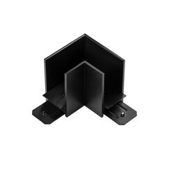 505127 Соединитель трековый однофазный TETA L-образный ЧЕРНЫЙ для PRO