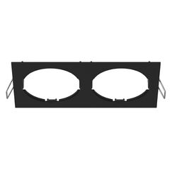 217527 Рамка INTERO 16 Double QUADRO ЧЕРНЫЙ