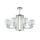 Люстра Crystal Lux NICOLAS SP-PL8 NICKEL/WHITE