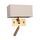 2225-2W, настенный светильник, L280xW140xH220, 1*E27*25W, excluded + 1*LED*2W, 180LM, 4000K, included, USB 2225-2W, настенный светильник, L280xW140xH220, 1*E27*25W, excluded + 1*LED*2W, 180LM, 4000K, included, USB