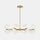 SL2004.303.16 Светильник подвесной ST-Luce латунь/прозрачный, белый, латунь G9 LED 16*5W SPIRIT