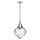 4949/1 PENDANT ODL22 469 хром/прозрачный/стекло Подвес E14 1*40W KESTA
