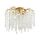 5005/8C HALL ODL23 639 золотой/прозрачный металл/хрусталь Люстра потолочная G9 8*40W BANCHE