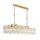 5069/12 HALL ODL24 621 золото/прозрачный/металл/хрусталь Люстра E14 12*40W BULLON