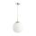 4543/1 SUSPENTIONI LN21 329 хром, белый Подвес E27 60W L провода 1500мм 220V SUMMER