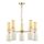 4589/5 MODERNI LN22 97 золотой Люстра E27 5*40W 220V GILLIAN