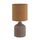 8175/1T COUNTY LN25 000 коричневый, керамика/текстиль Настольная лампа E14 1*40W 220V ININA