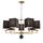 2822-7P, подвесная люстра, D790xH455/1520(H560/1625), 7xE14x40W, excluded