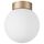 812013 Люстра GLOBO 1х40W E14 champagn gold/white