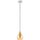 803033 Подвес PENTOLA 1х25W G9 ХРОМ/ЯНТАРЬ