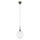 813031 Подвес GLOBO 1х40W E14 electroplating bronze/white
