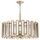 712062 Люстра AGAVE 6х40W E27 ШАМПАНЬ/ПРОЗРАЧНЫЙ