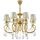 693082 Люстра подв RICERCO 8х40W E14 ЗОЛОТО