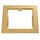 214513 Рамка DOMINO QUADRO MR16 ЗОЛОТО