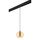 PRO803043 Светильник д/1-фазн трека PENTOLA 1х25W G9 ХРОМ/ЯНТАРЬ/ЧЕРНЫЙ (803043+595007)