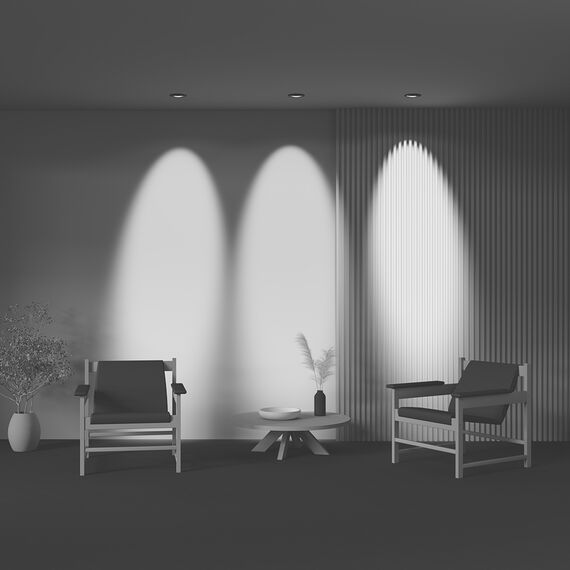 Встраиваемый светильник Technical DL105-12W3K-B, изображение 9