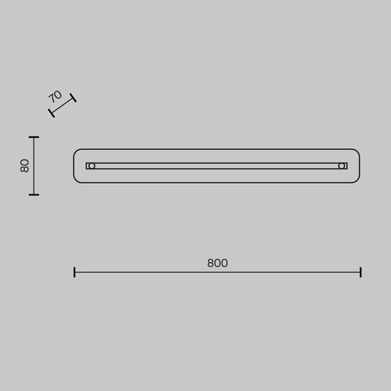 Настенный светильник (бра) Maytoni P091WL-L21G3K, изображение 8