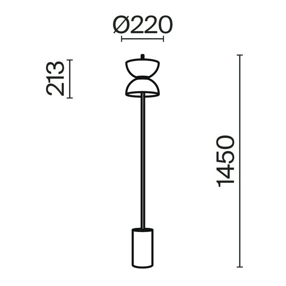 Напольный светильник (торшер) Maytoni MOD178FL-L11B3K, изображение 2