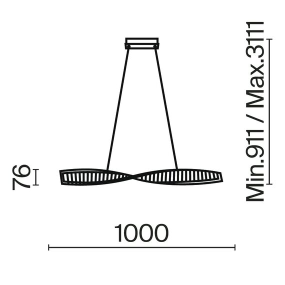 Подвесной светильник Maytoni P097PL-L28BS3K, изображение 10