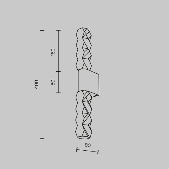 Настенный светильник (бра) Maytoni MOD328WL-L5BS3K, изображение 9
