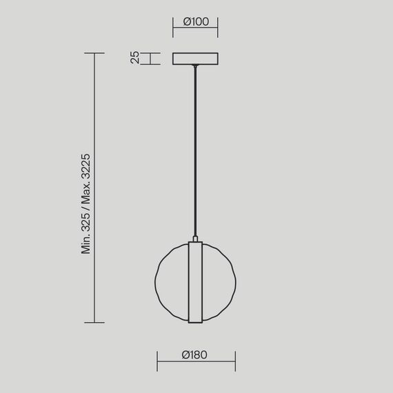 Подвесной светильник Maytoni MOD379PL-L6B3K, изображение 9