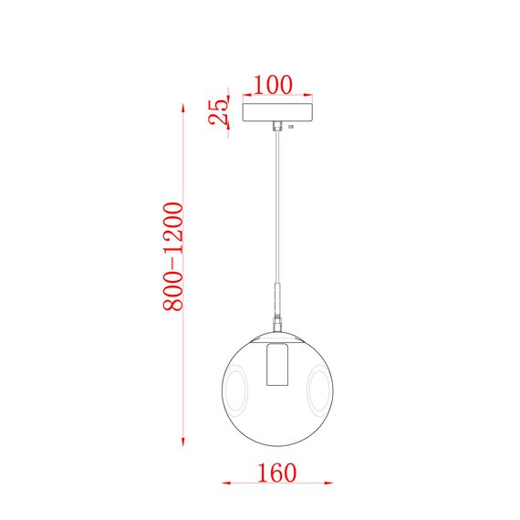 Подвесной светильник Freya FR5235PL-01BS, изображение 6